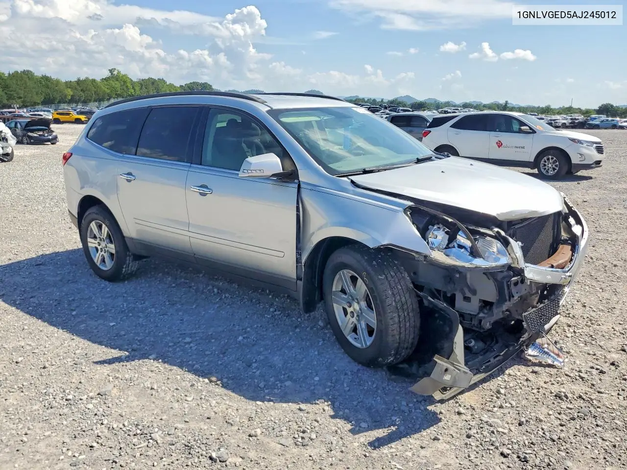 2010 Chevy Traverse VIN: 1GNLVGED5AJ245012 Lot: 61535426