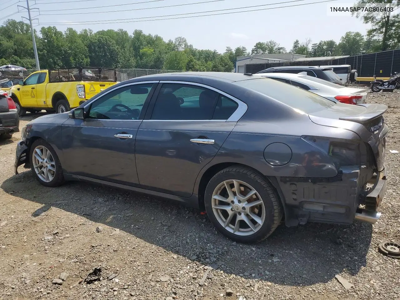 2010 Niss Maxima VIN: 1N4AA5AP7AC806403 Lot: 61737546