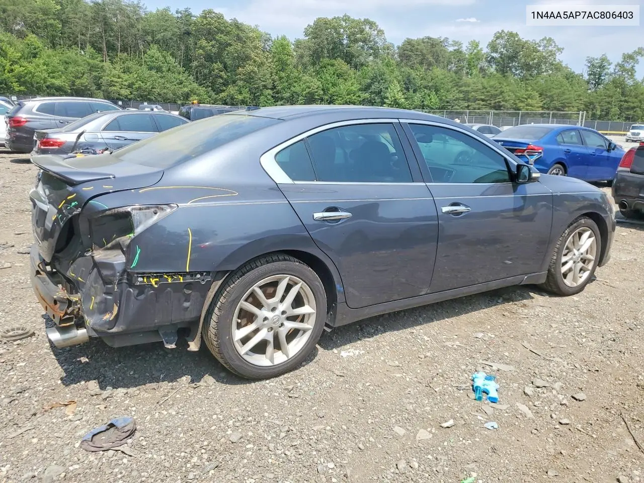 2010 Niss Maxima VIN: 1N4AA5AP7AC806403 Lot: 61737546