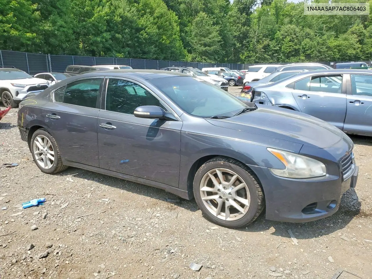 2010 Niss Maxima VIN: 1N4AA5AP7AC806403 Lot: 61737546