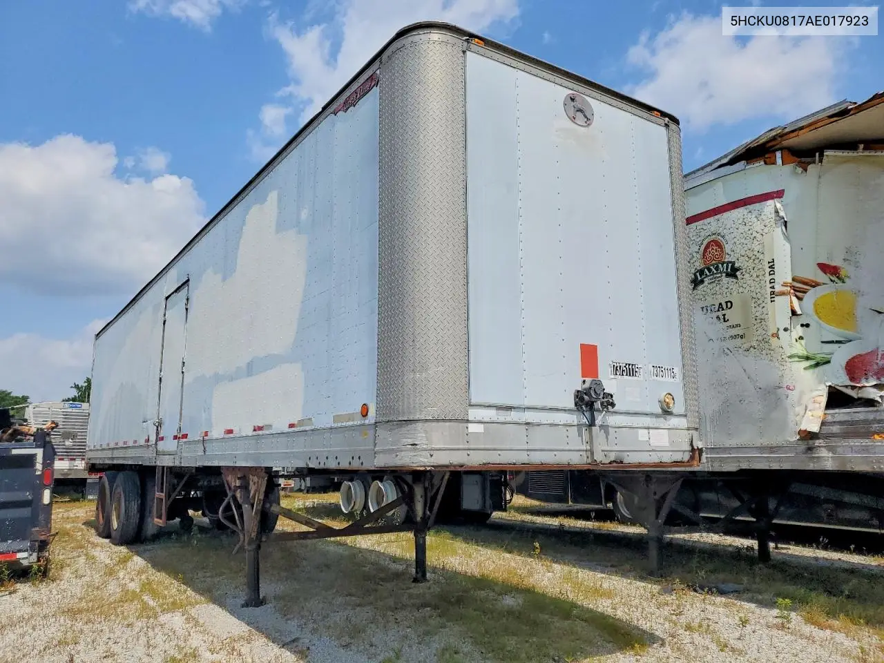 2010 Atlas Specialty Product Dry Van Trailer VIN: 5HCKU0817AE017923 Lot: 73751115
