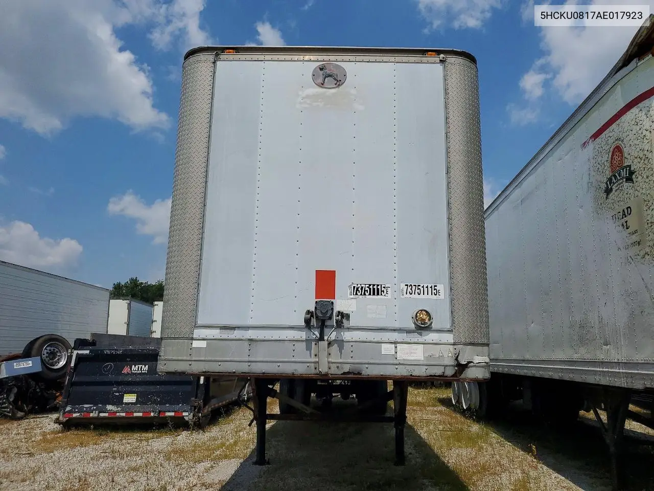 2010 Atlas Specialty Product Dry Van Trailer VIN: 5HCKU0817AE017923 Lot: 73751115