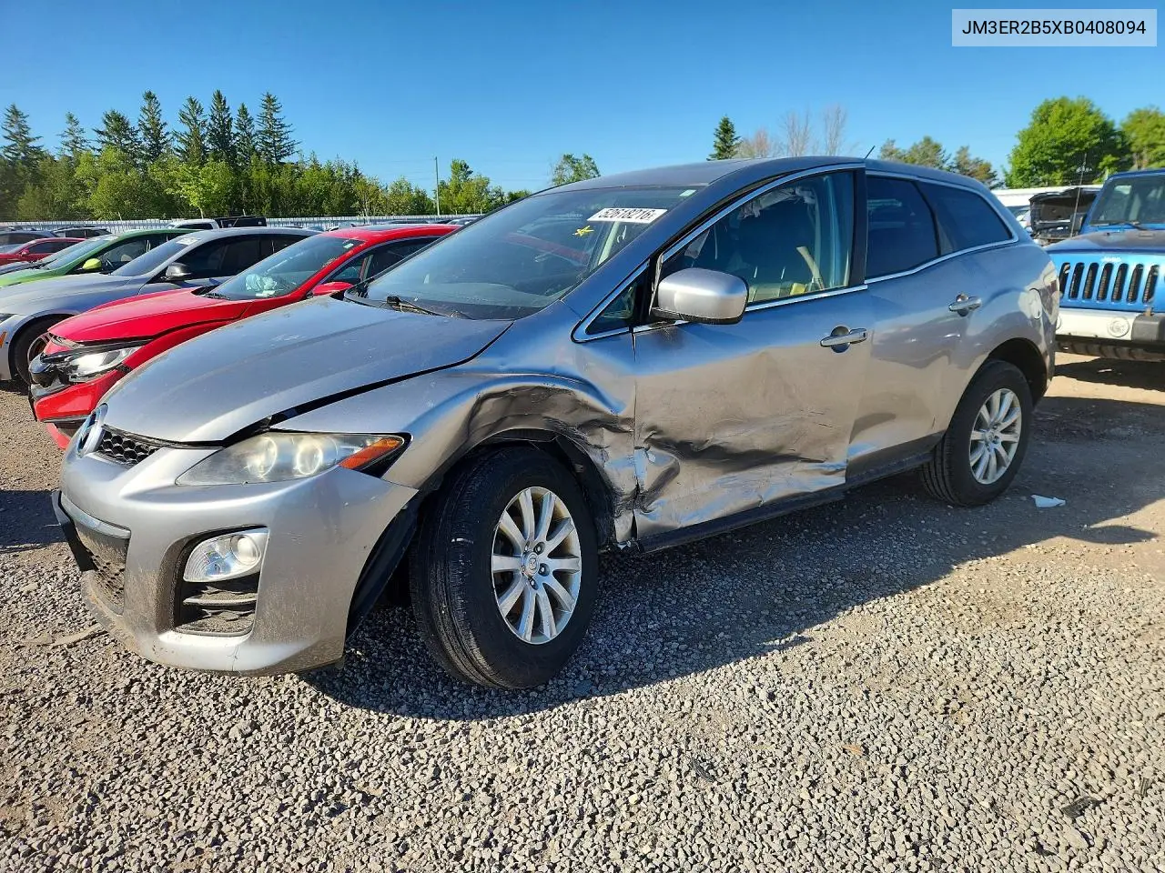 2011 Mazda Truck/Van Cx-7 Gx 4Dr 2Wd VIN: JM3ER2B5XB0408094 Lot: 52618216