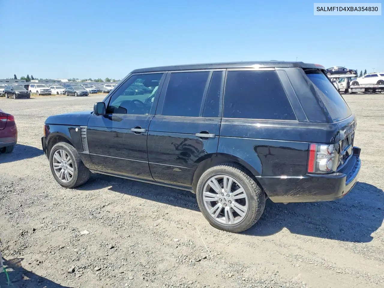 2011 L Rover Range Rove VIN: SALMF1D4XBA354830 Lot: 53785936