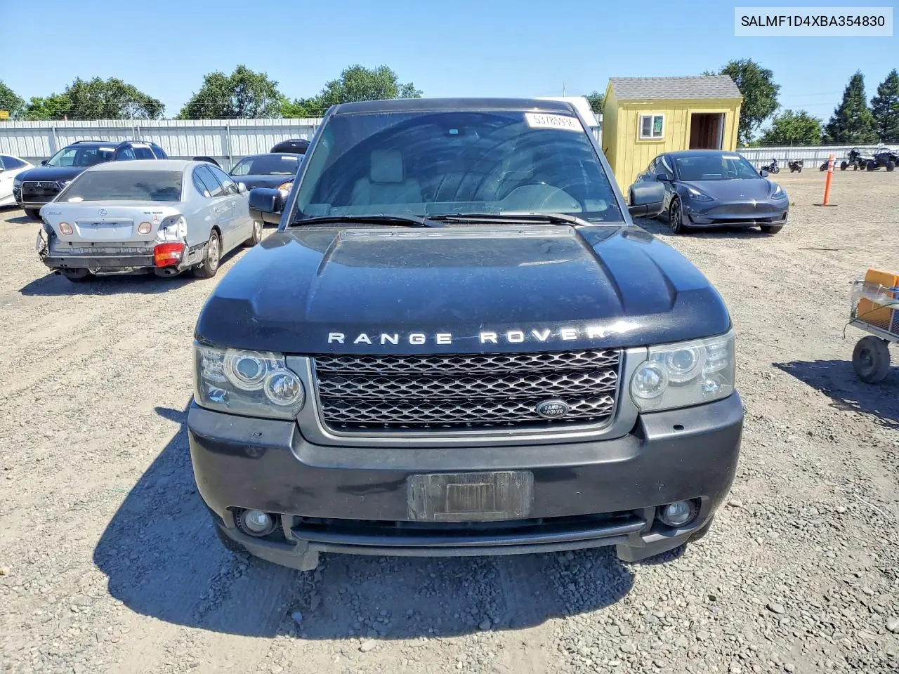 2011 L Rover Range Rove VIN: SALMF1D4XBA354830 Lot: 53785936