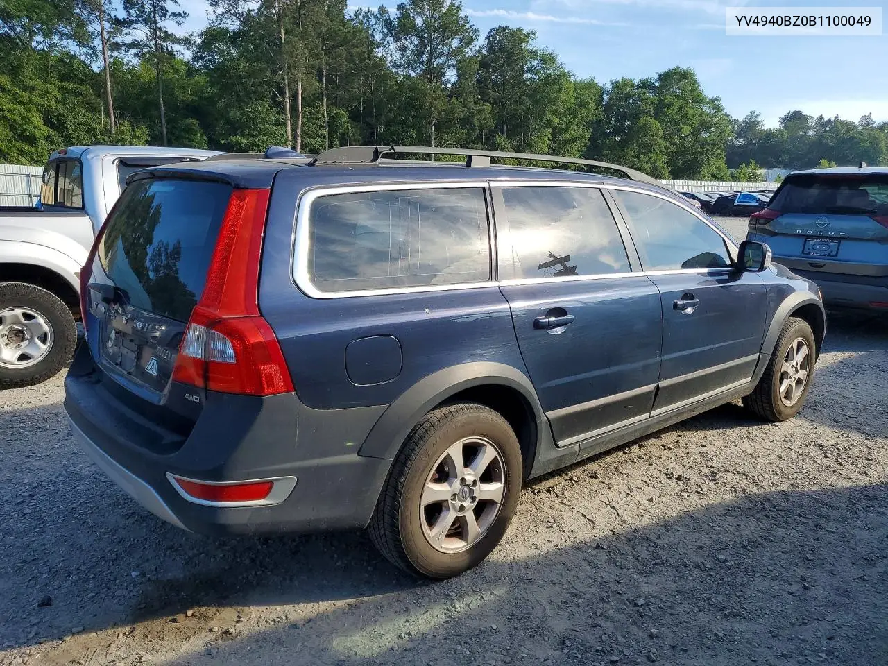 2011 Volv Xc70 3.2 VIN: YV4940BZ0B1100049 Lot: 54061616