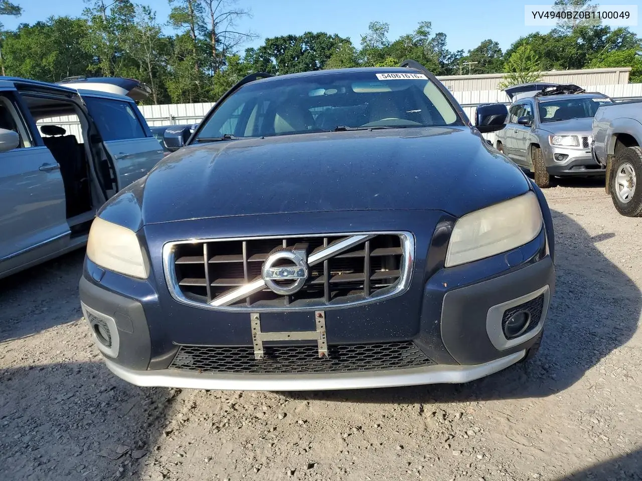 2011 Volv Xc70 3.2 VIN: YV4940BZ0B1100049 Lot: 54061616