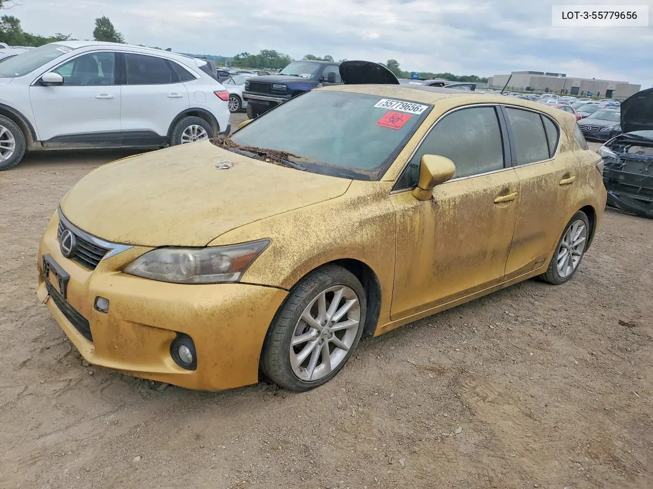 2011 Lexs Ct 200H VIN: JTHKD5BHXB2020520 Lot: 55779656