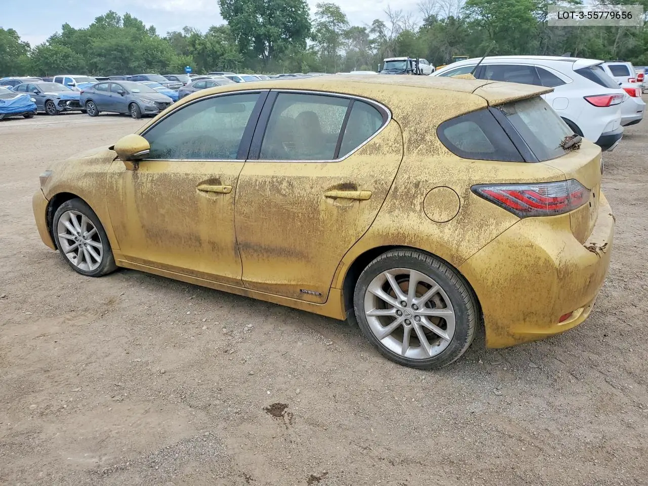 2011 Lexs Ct 200H VIN: JTHKD5BHXB2020520 Lot: 55779656