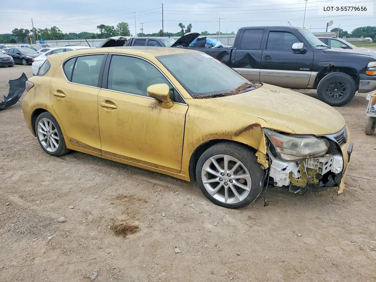 2011 Lexs Ct 200H VIN: JTHKD5BHXB2020520 Lot: 55779656