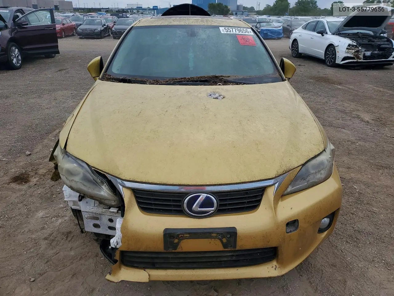 2011 Lexs Ct 200H VIN: JTHKD5BHXB2020520 Lot: 55779656