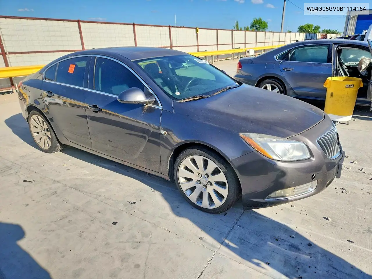 2011 Buick Regal Cxl VIN: W04G05GV0B1114164 Lot: 56772156