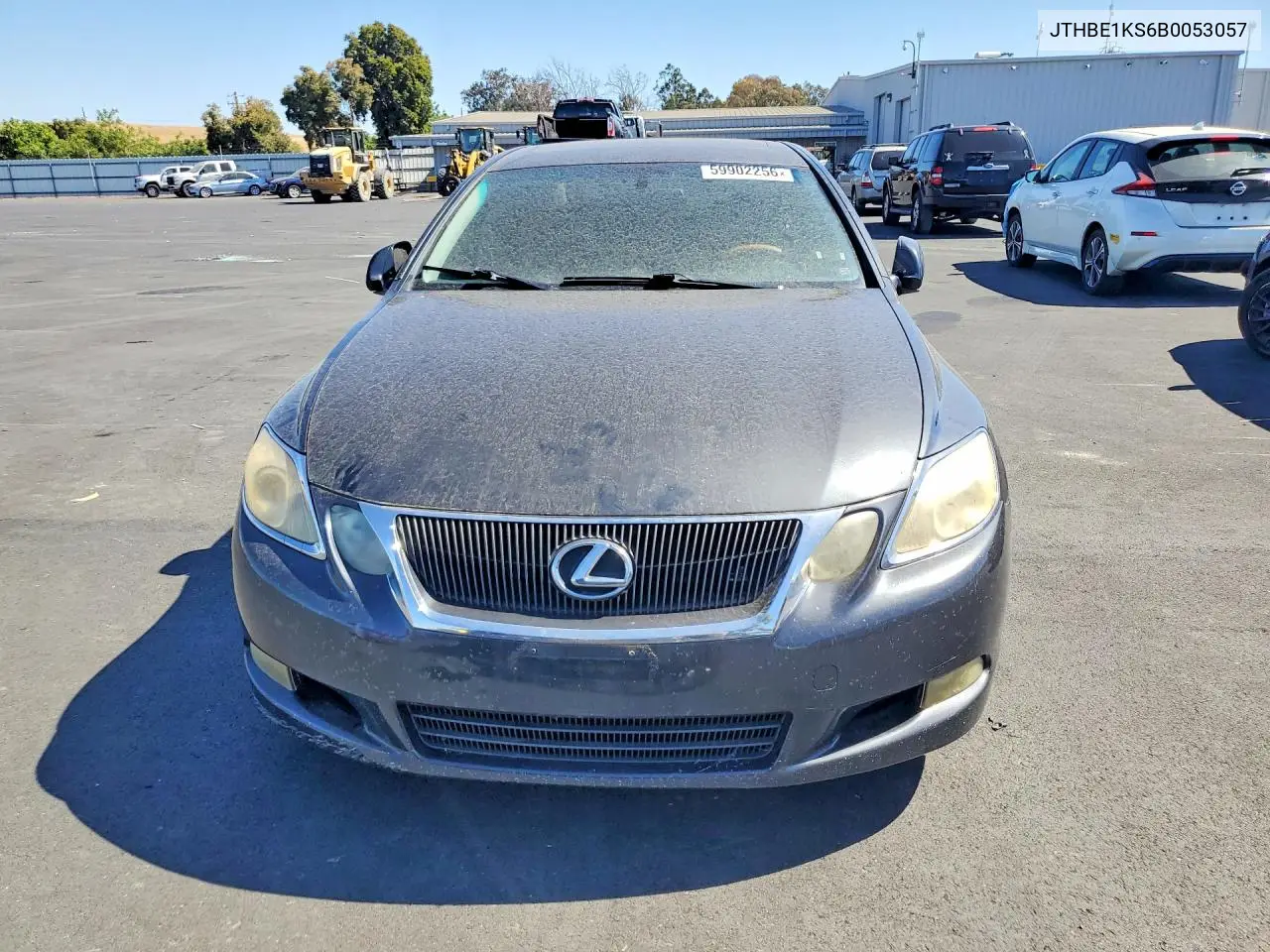 2011 Lexs Gs 350 VIN: JTHBE1KS6B0053057 Lot: 59902256