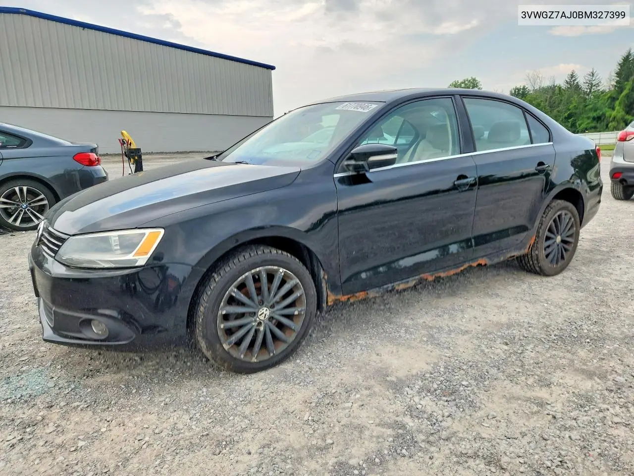 2011 Volk Jetta VIN: 3VWGZ7AJ0BM327399 Lot: 61770946