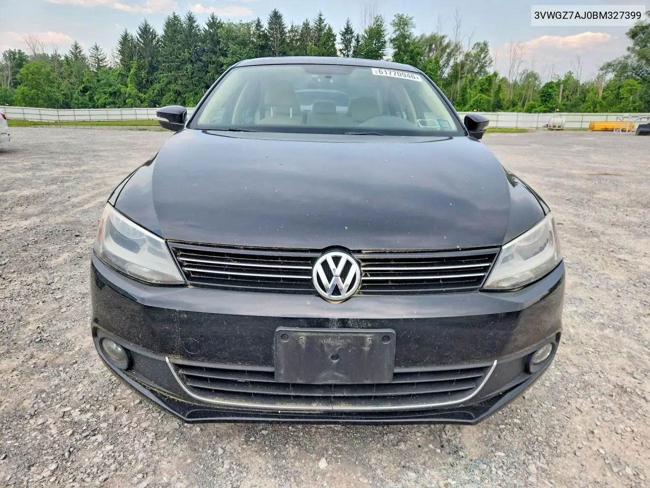 2011 Volk Jetta VIN: 3VWGZ7AJ0BM327399 Lot: 61770946