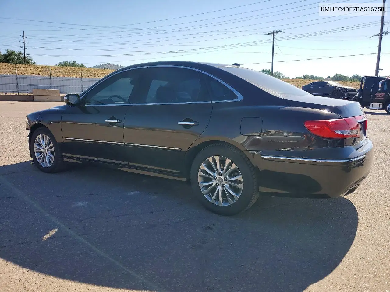 2011 Hyun Azera VIN: KMHFC4DF7BA516758 Lot: 61797656