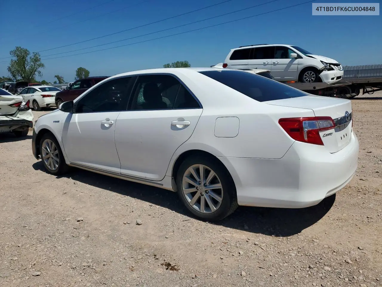 4T1BD1FK6CU004848 2012 Toyota Camry Hybrid Xle