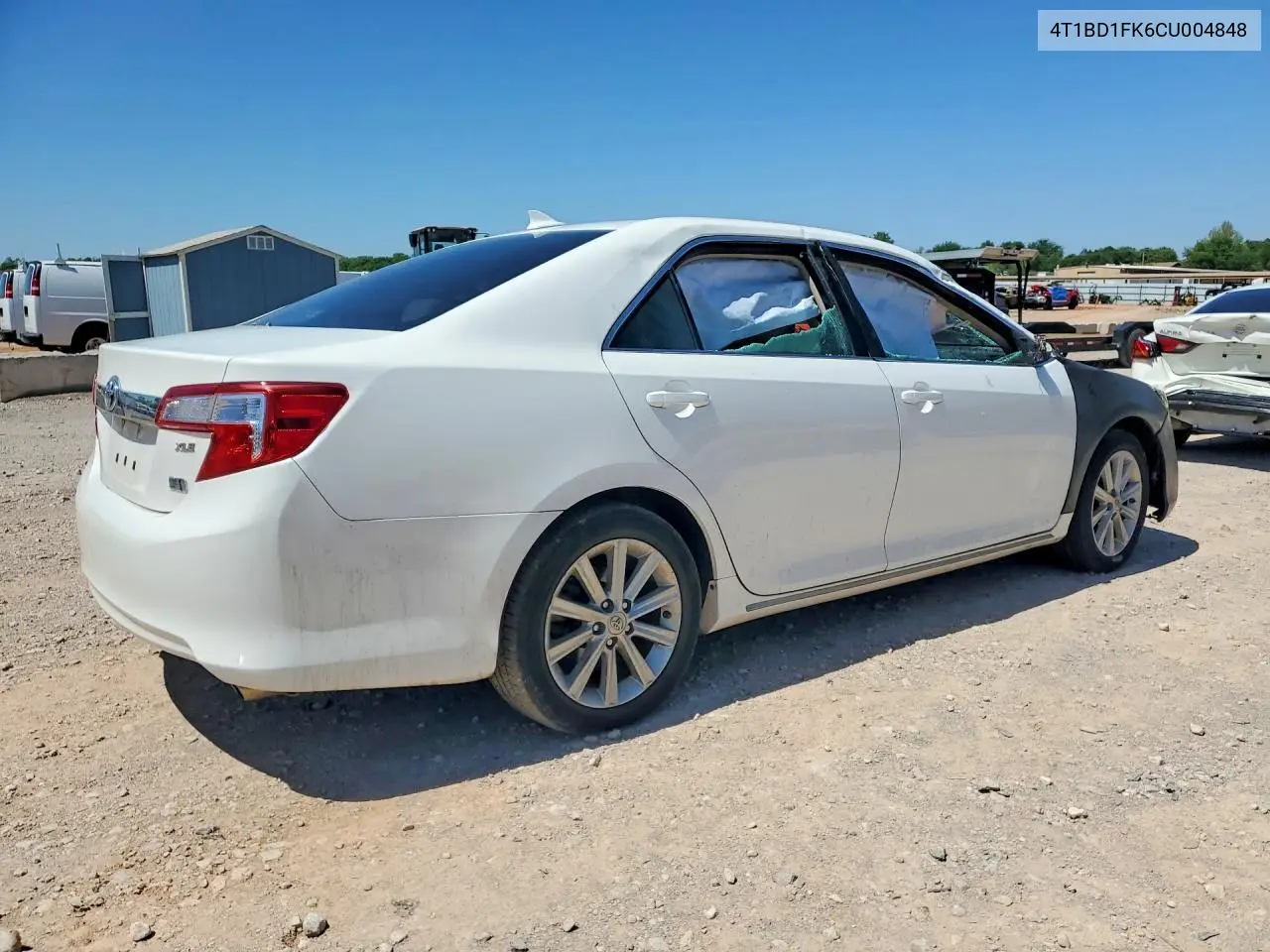 4T1BD1FK6CU004848 2012 Toyota Camry Hybrid Xle