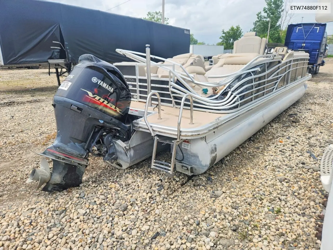 2012 Bennington 2575Rcw Pontoon 26' VIN: ETW74880F112 Lot: 54733876