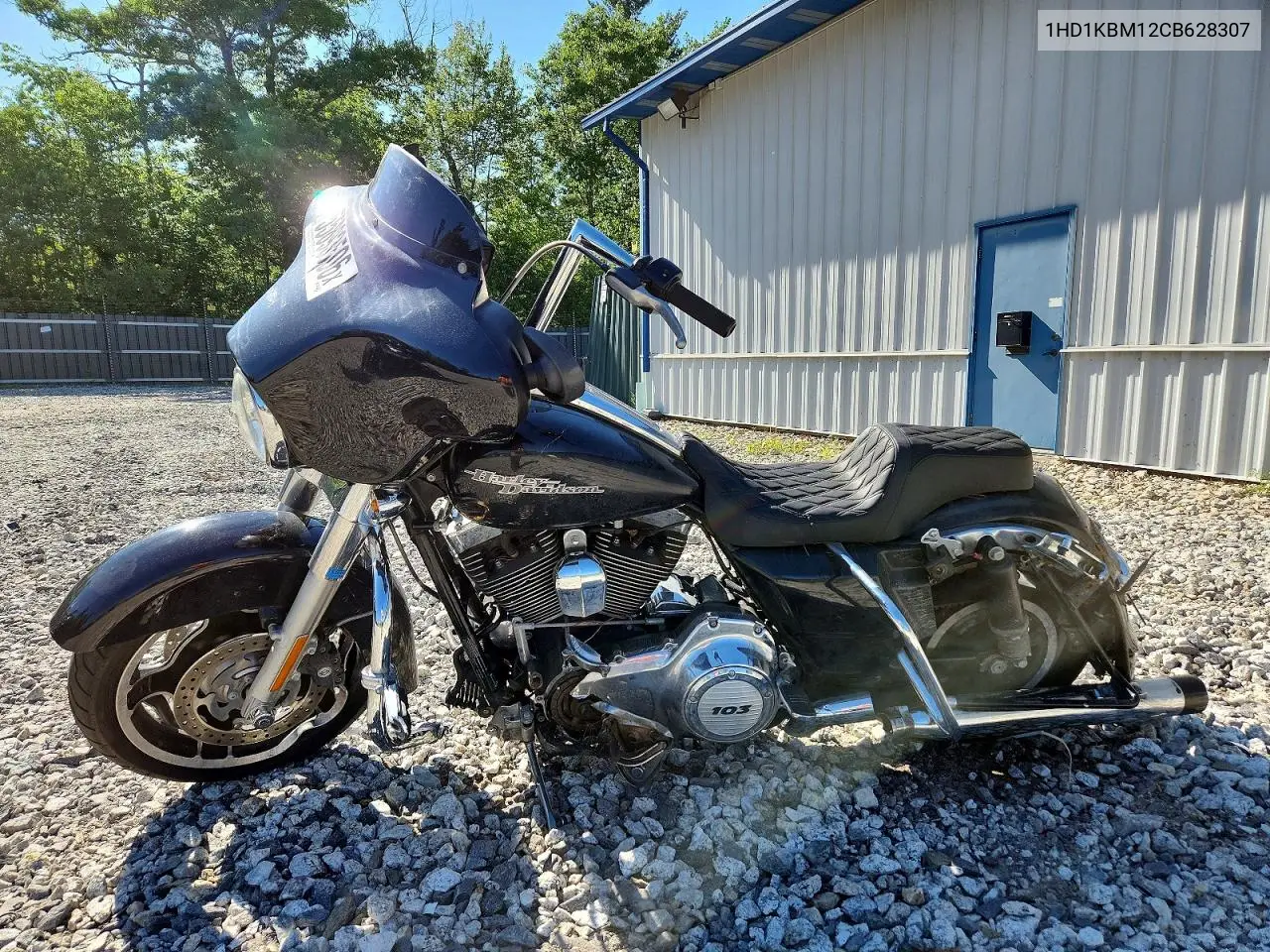 2012 Harley-Davidson Flhx Street Glide VIN: 1HD1KBM12CB628307 Lot: 55893506