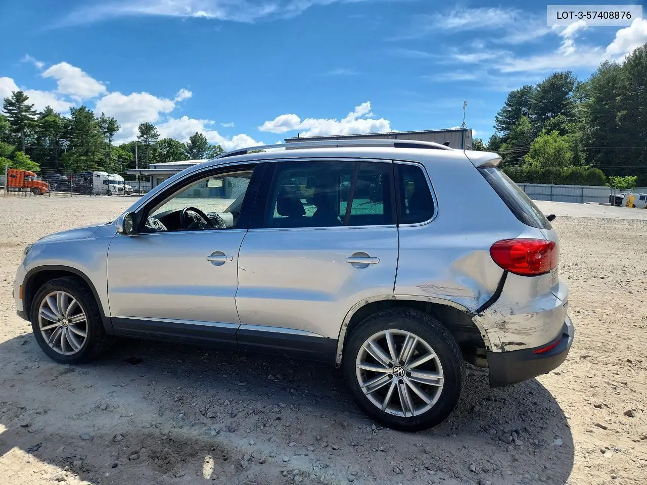 2012 Volk Tiguan Le Automatic VIN: WVGAV7AX7CW534779 Lot: 57408876