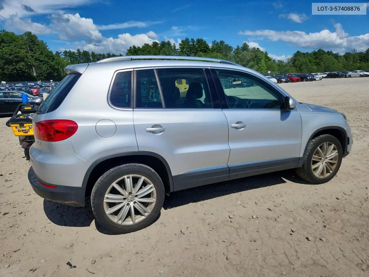 2012 Volk Tiguan Le Automatic VIN: WVGAV7AX7CW534779 Lot: 57408876
