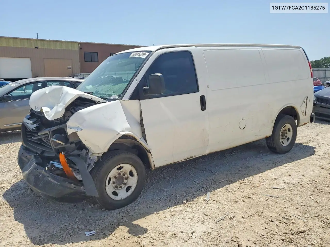 2012 GMC Savana 2500 Cargo Delivery Van VIN: 1GTW7FCA2C1185275 Lot: 58015606
