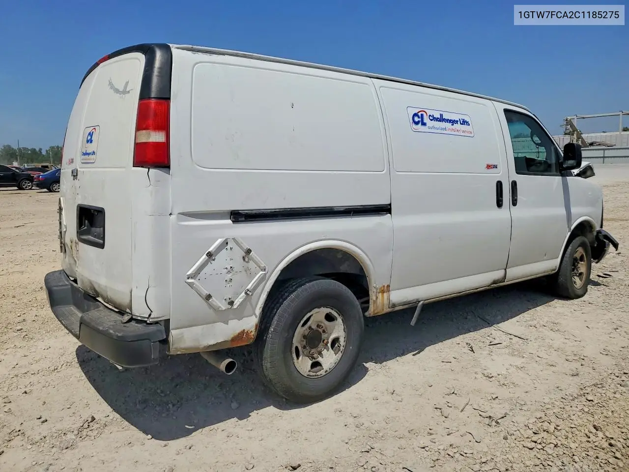 2012 GMC Savana 2500 Cargo Delivery Van VIN: 1GTW7FCA2C1185275 Lot: 58015606