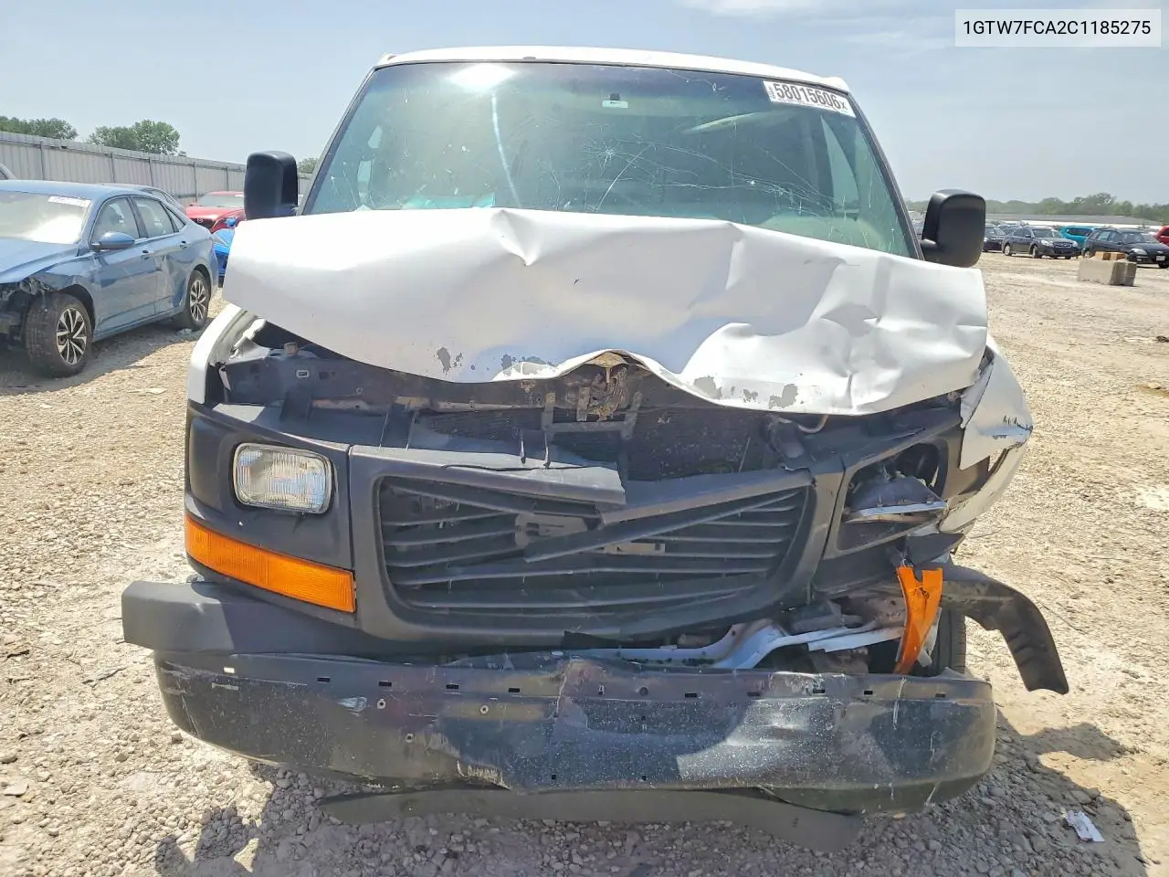 2012 GMC Savana 2500 Cargo Delivery Van VIN: 1GTW7FCA2C1185275 Lot: 58015606