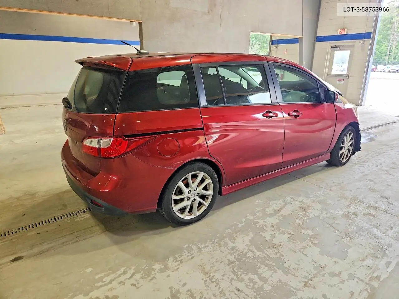 2012 Mazd Mazda5 VIN: JM1CW2CL8C0101711 Lot: 58753966