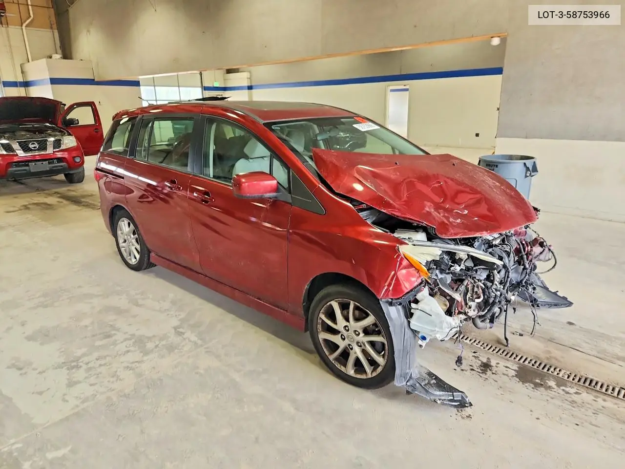 2012 Mazd Mazda5 VIN: JM1CW2CL8C0101711 Lot: 58753966