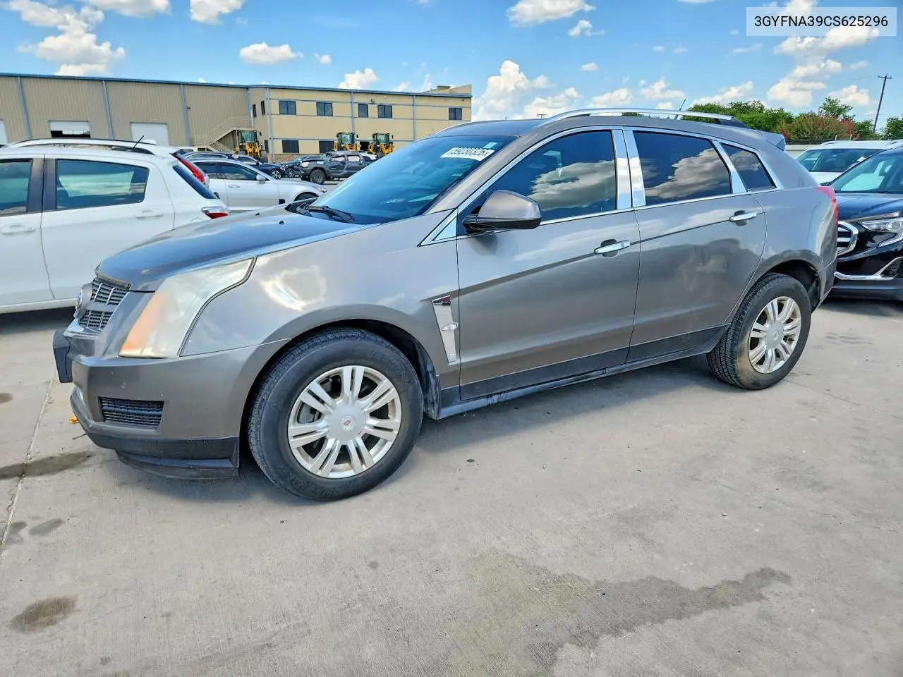 2012 Cadi Srx VIN: 3GYFNAE39CS625296 Lot: 59230326