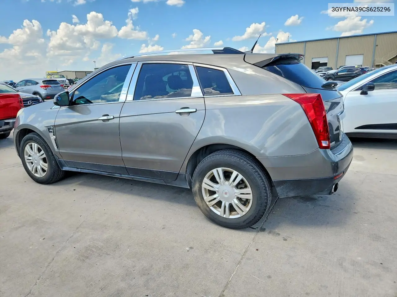 2012 Cadi Srx VIN: 3GYFNAE39CS625296 Lot: 59230326