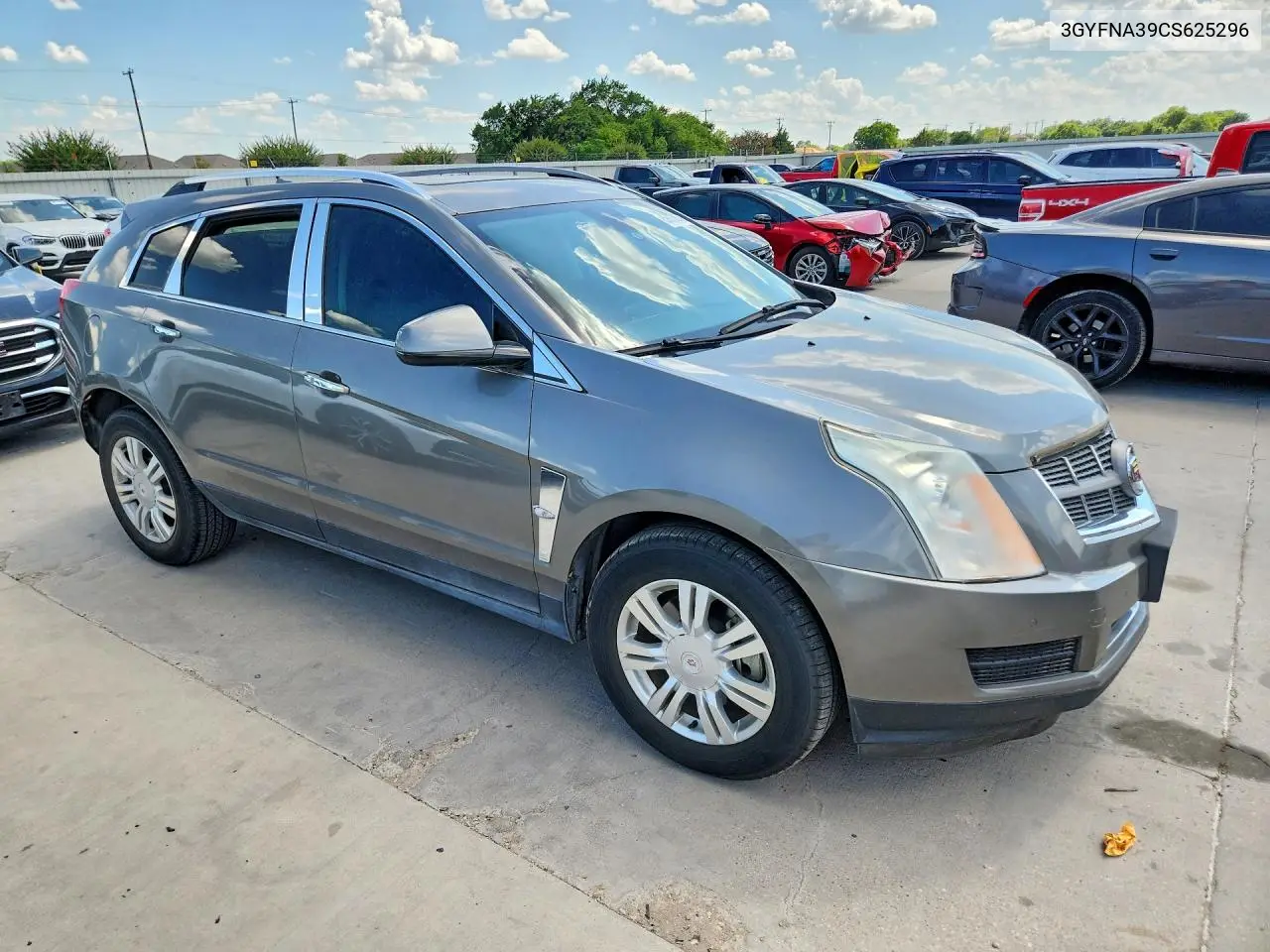 2012 Cadi Srx VIN: 3GYFNAE39CS625296 Lot: 59230326