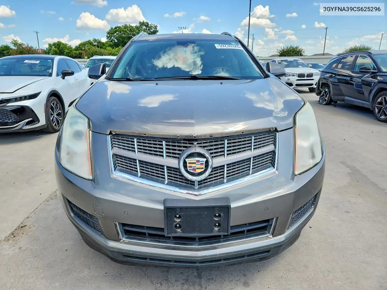 2012 Cadi Srx VIN: 3GYFNAE39CS625296 Lot: 59230326