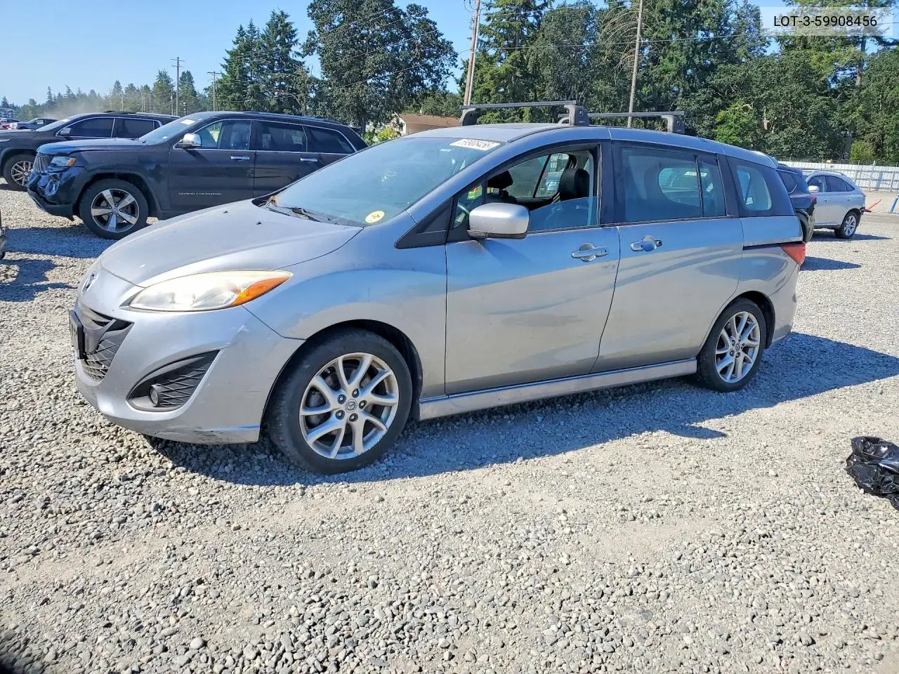 2012 Mazda 5 VIN: JM1CW2CL7C0111128 Lot: 59908456
