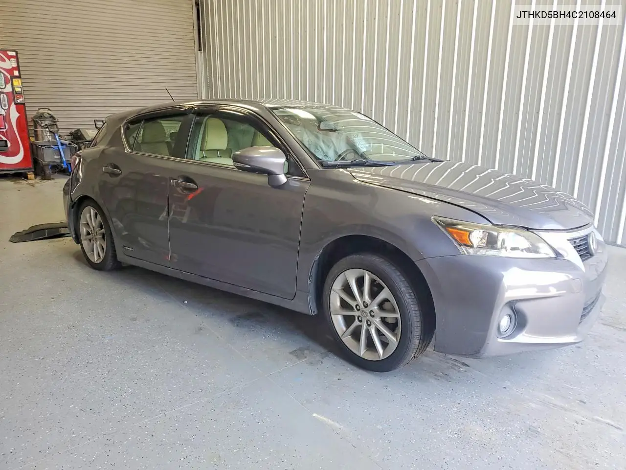 2012 Lexu Hybrid Ct200H VIN: JTHKD5BH4C2108464 Lot: 60164966