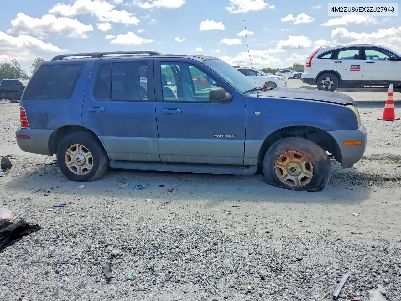 2012 Merc Mountaineer VIN: 4M2ZU86EX2ZJ27943 Lot: 60185726