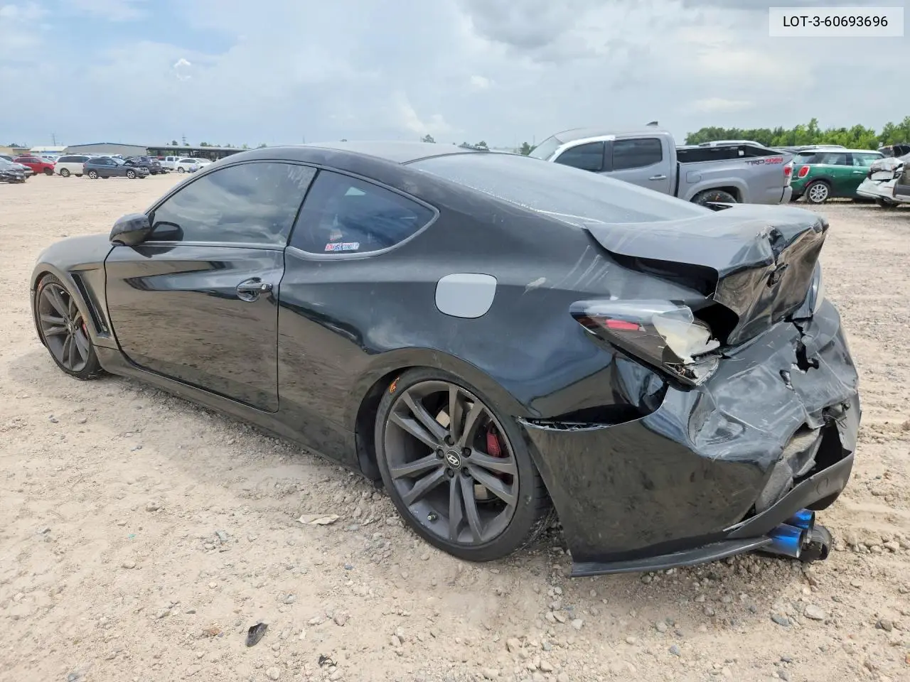 2012 Hyun Genesis Coupe 3.8L Grand Touring VIN: KMHHU6KH9CU066116 Lot: 60693696
