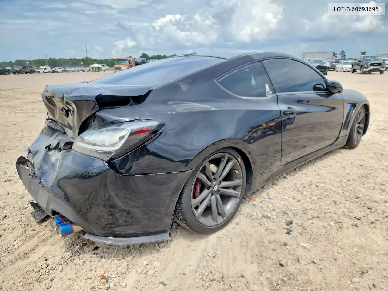 2012 Hyun Genesis Coupe 3.8L Grand Touring VIN: KMHHU6KH9CU066116 Lot: 60693696