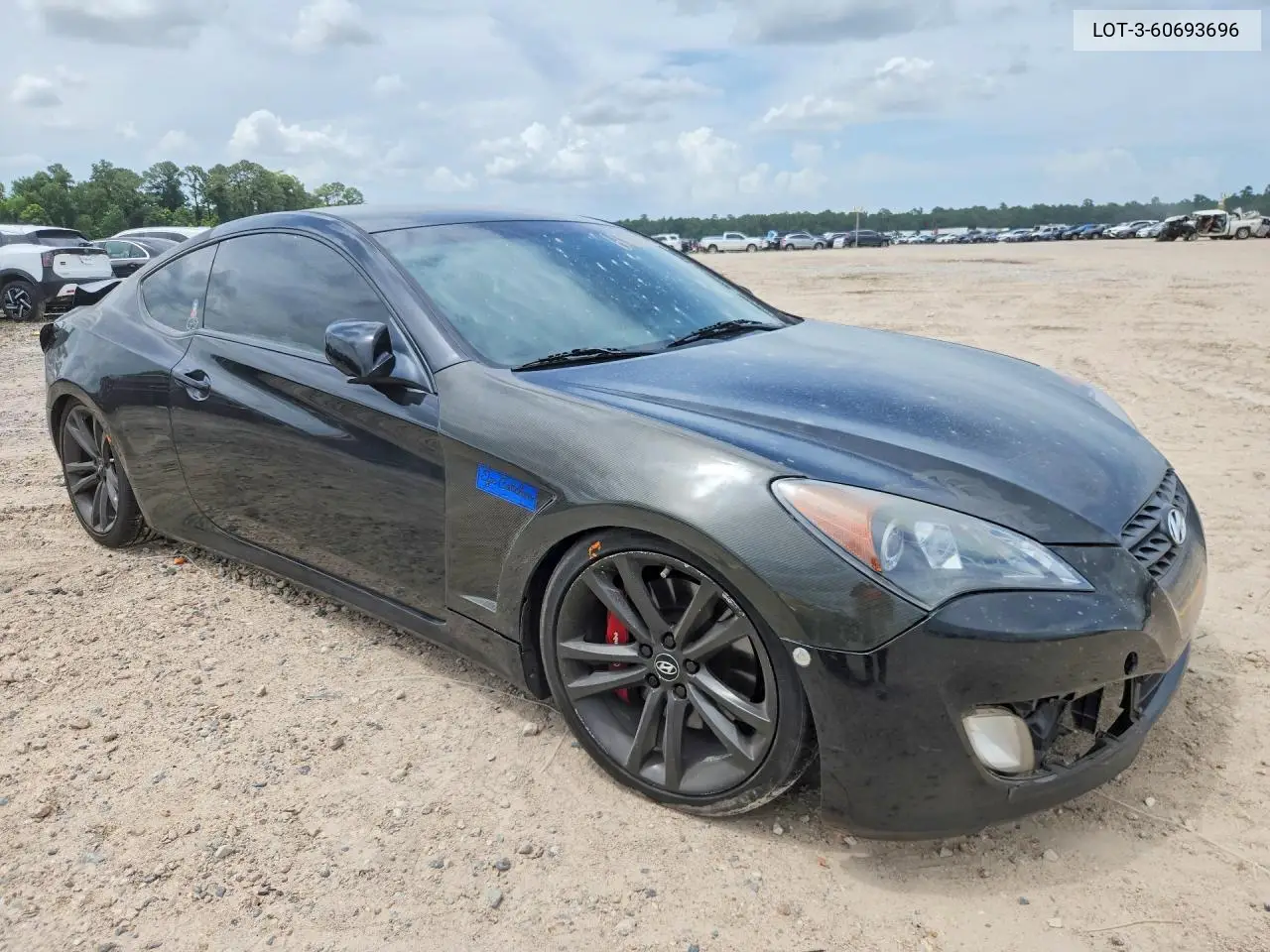 2012 Hyun Genesis Coupe 3.8L Grand Touring VIN: KMHHU6KH9CU066116 Lot: 60693696