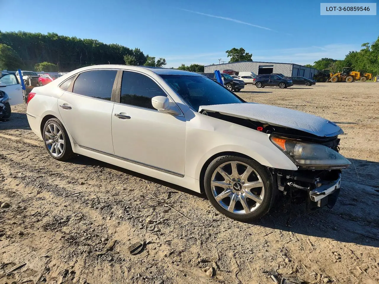 2012 Hyun Equus VIN: KMHGH4JH3CU055960 Lot: 60859546
