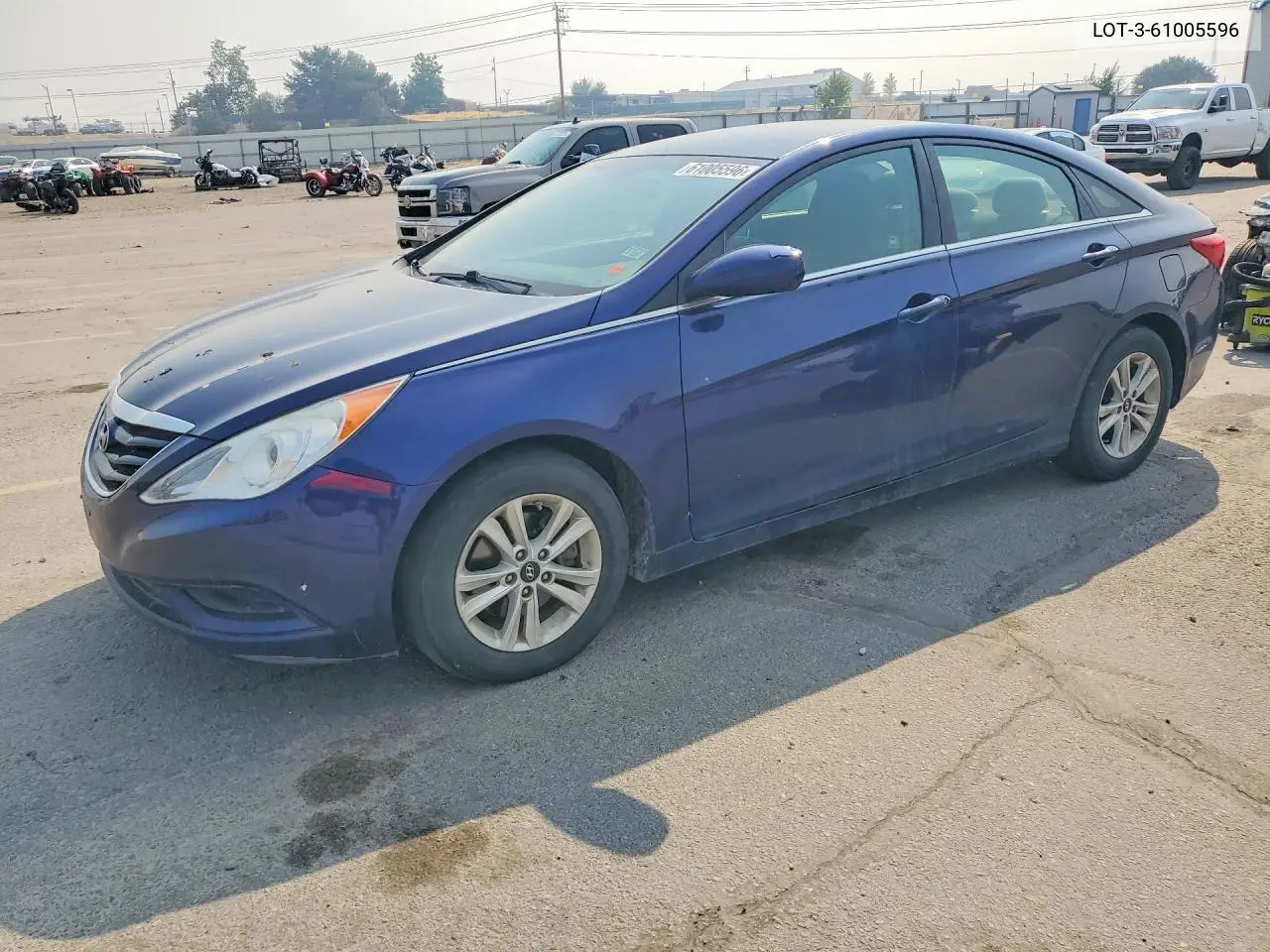 2012 Hyundai Sonata Gls VIN: 5NPEB4AC0CH467782 Lot: 61005596