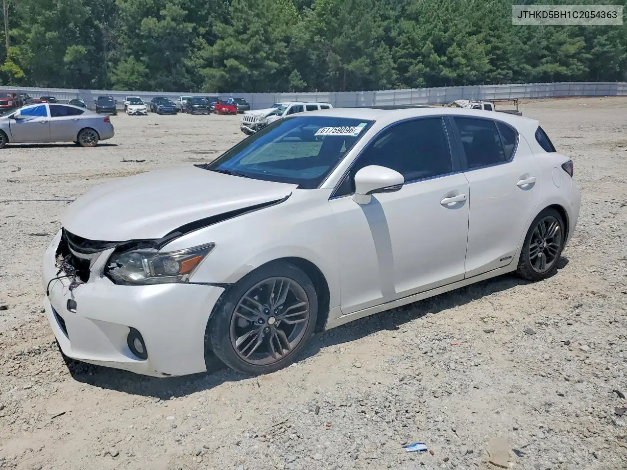 2012 Ineos Automotive Limited Ct 200 VIN: JTHKD5BH1C2054363 Lot: 61759096