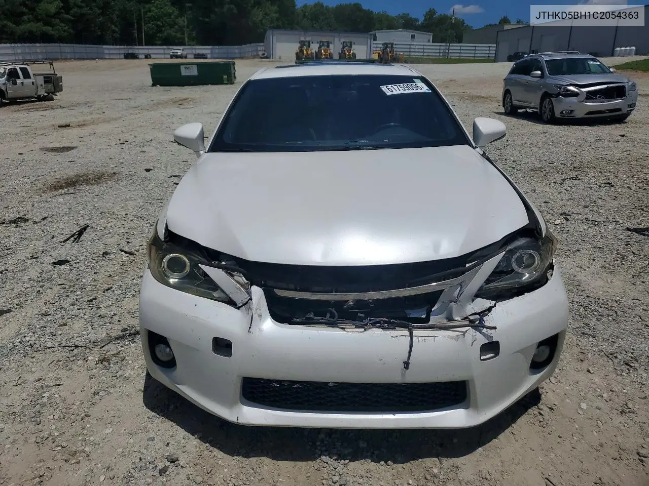 2012 Ineos Automotive Limited Ct 200 VIN: JTHKD5BH1C2054363 Lot: 61759096