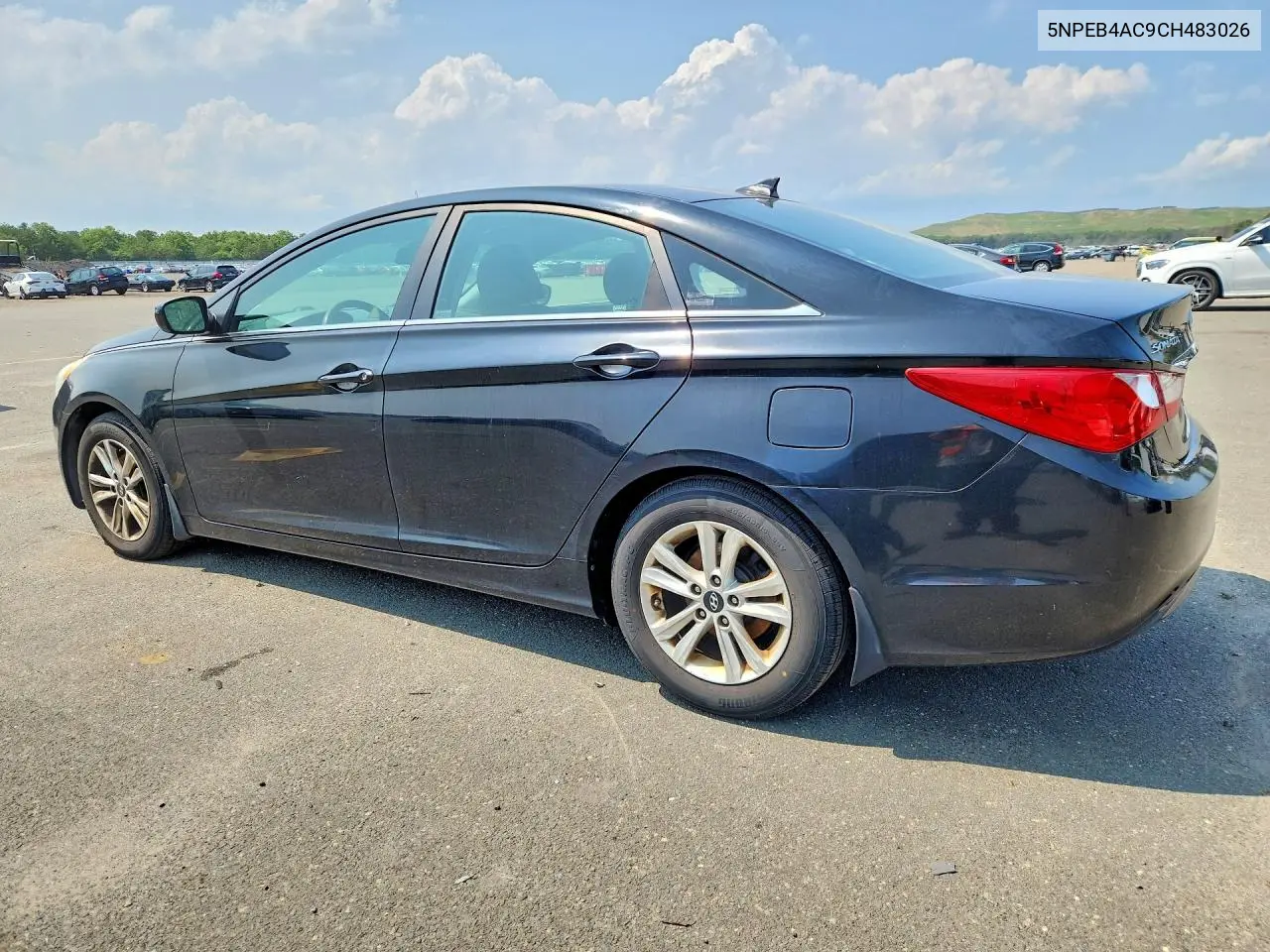 2012 Hyun Sonata VIN: 5NPEB4AC9CH483026 Lot: 61831636