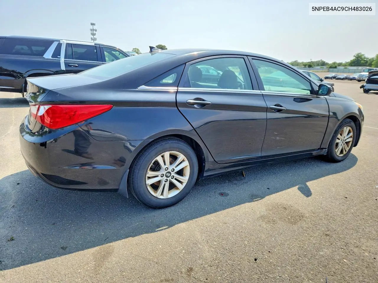 2012 Hyun Sonata VIN: 5NPEB4AC9CH483026 Lot: 61831636