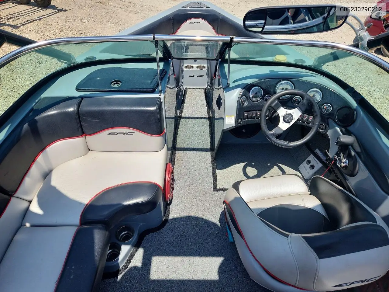 2012 Epic Wake Wakeboats 23V VIN: G0E23029C212 Lot: 62121026