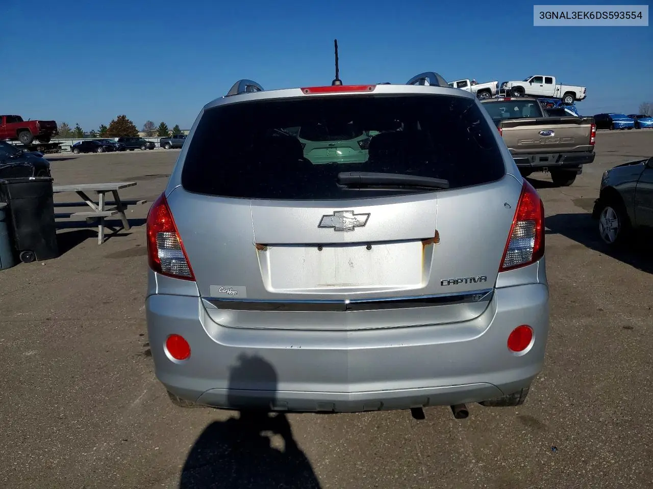 2013 Chevrolet Captiva Sport VIN: 3GNAL3EK6DS593554 Lot: 49050326