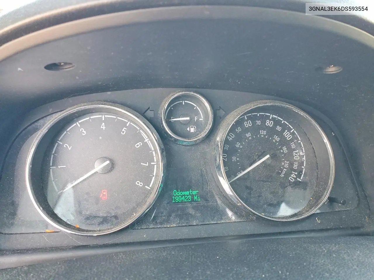 2013 Chevrolet Captiva Sport VIN: 3GNAL3EK6DS593554 Lot: 49050326